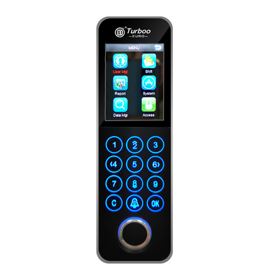 Waterproof Face Recognition Biometric System 2 Inch Fingerprint Access Controller Keypad