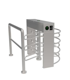 High Security Full Height Turnstile SUS304 Material access control