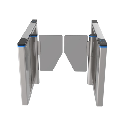 Access Control Manual Swing Pedestrian Turnstile Gate 60HZ For Bus Station