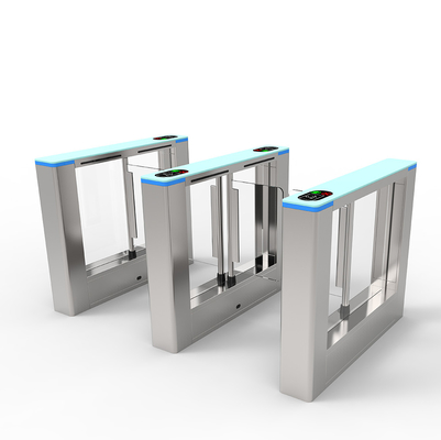 Access Control Barcode Scanner Turnstile Gate 600mm width for Gym