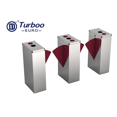 Compact Flap Barrier Turnstile Mechanical Access Control Entrance Security Turboo