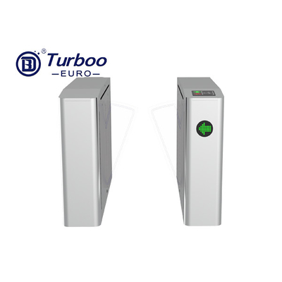 304 Stainless Steel Flap Barrier Gate RFID Reader For Office Building