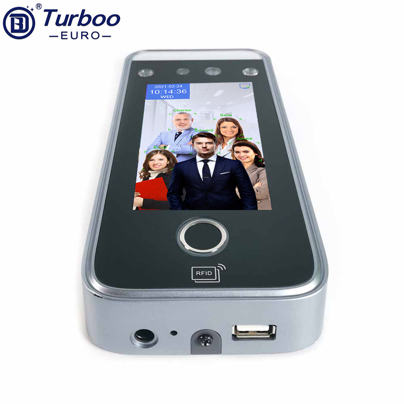 Access Control Face Recognition Attendance Machine Capacitive Touch Screen Virtual Keyboard