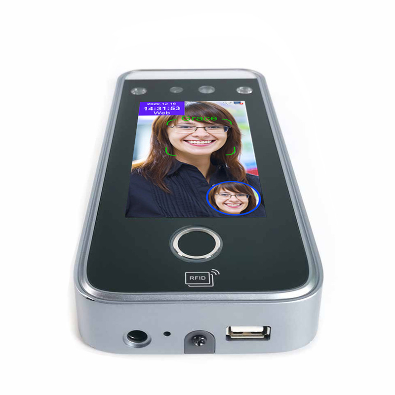 OEM ODM Face Recognition Attendance System Machine 4.3 Inch With Software