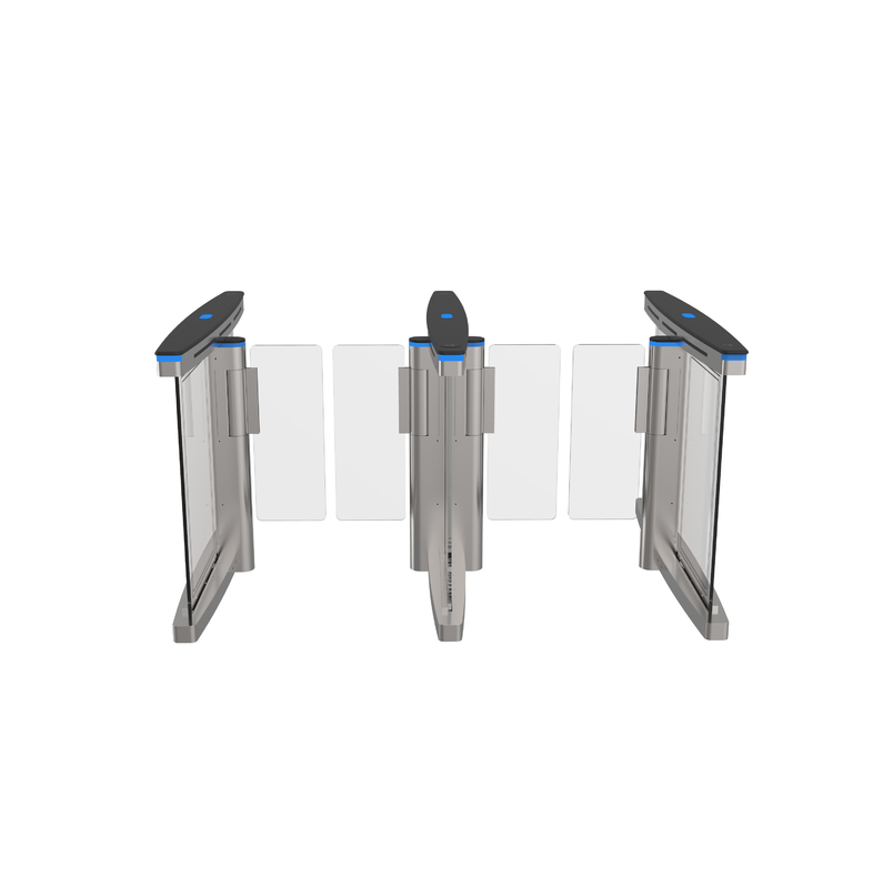 Customizable Top Marble Automatic Swing Gate Entrance Security Speed Gate Turnstile