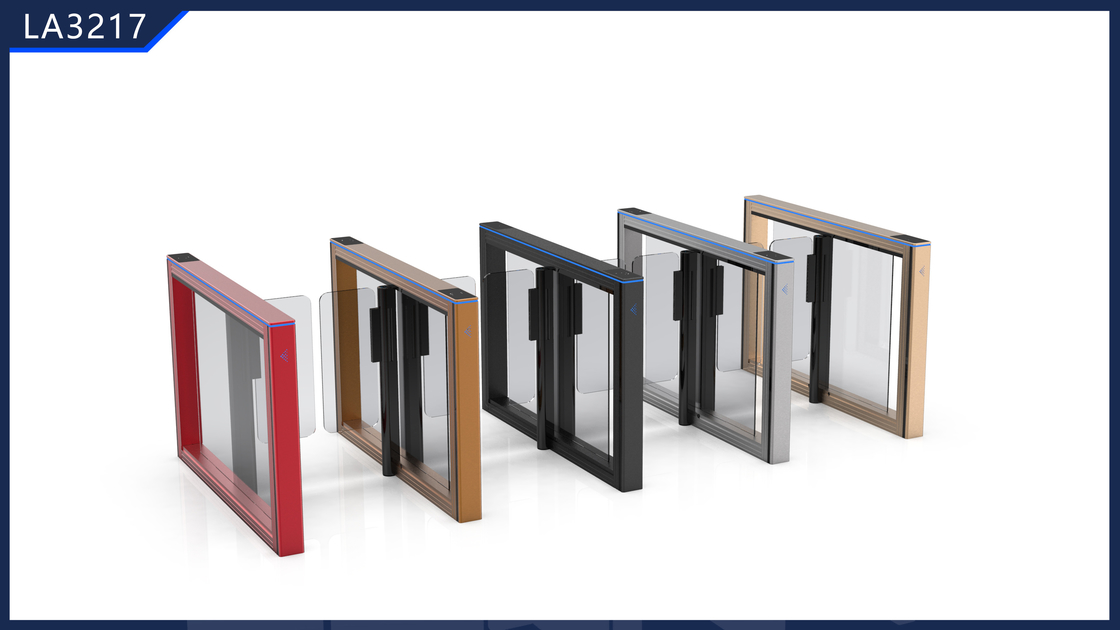 Smart and Stylish Speed Gate Turnstile for Modern Card Access Management Office Building Turnstile