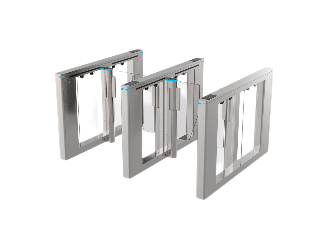 SS304 Face Recognition Swing Barrier Turnstile Gate For Airports