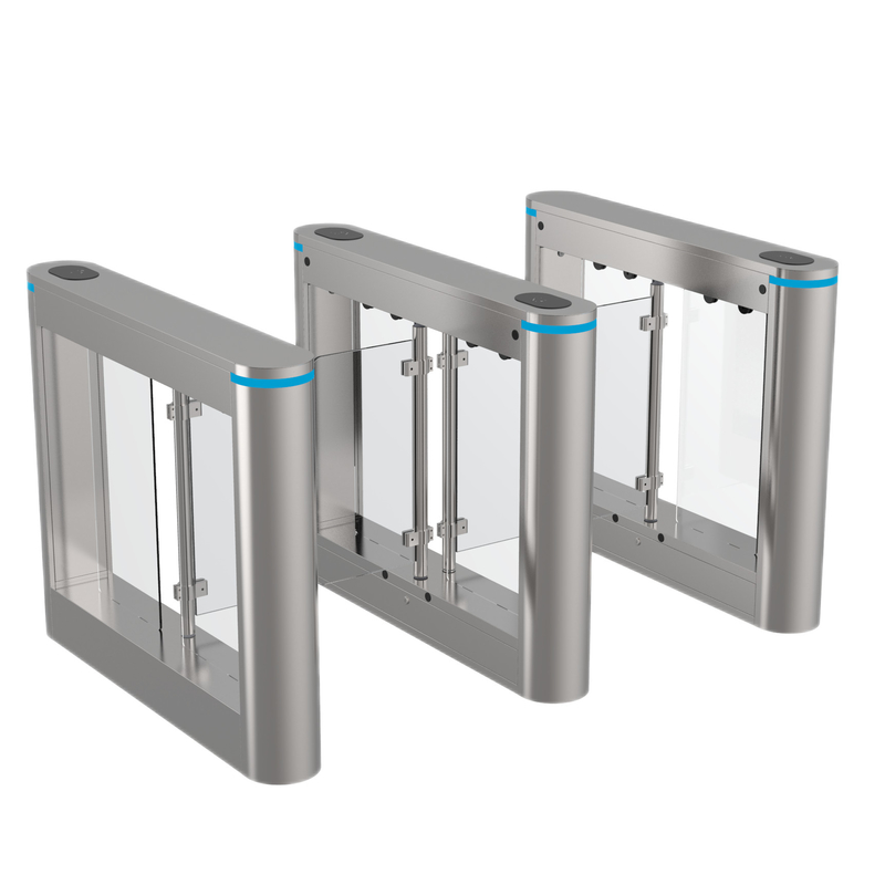 0.2s Retractable Security Slim Speed Gate Turnstile With Face Recognition Module