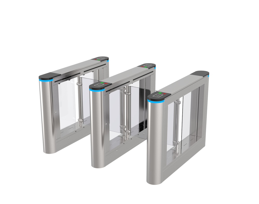 304 Stainless Steel Access Control Turnstile entrance IP44 Turboo Euro