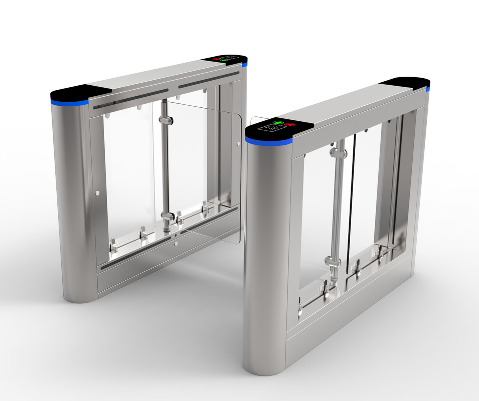 Face Recognition Access Control Turnstile Security Doors 35W ODM OEM