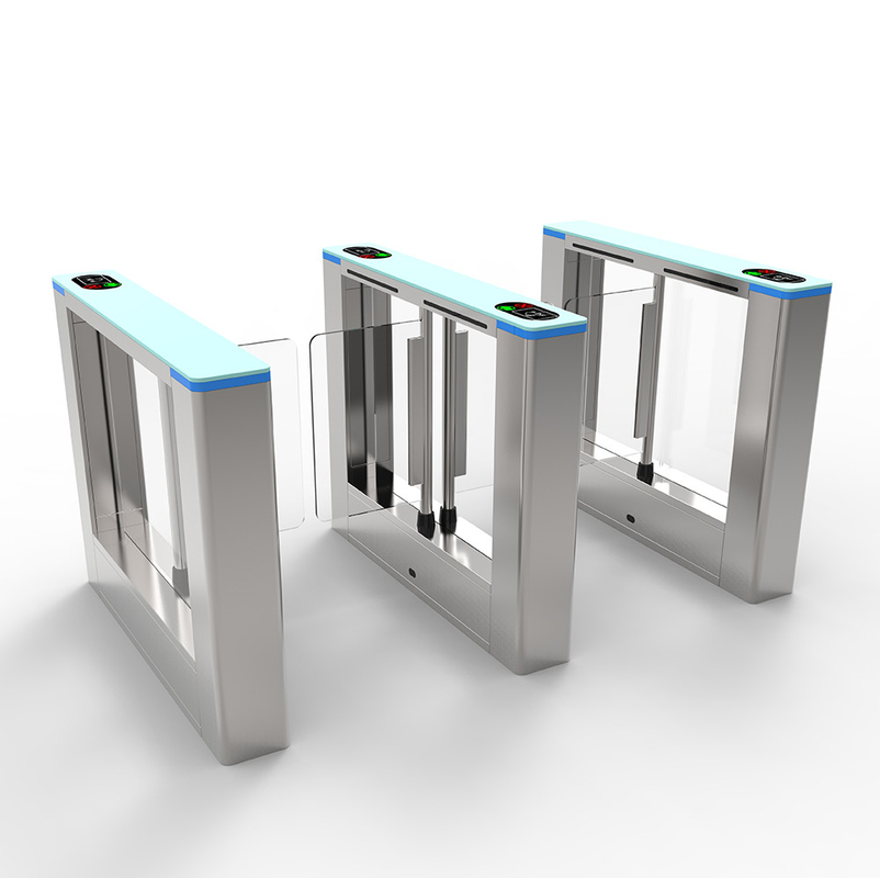 Access Control Barcode Scanner Turnstile Gate 600mm width for Gym