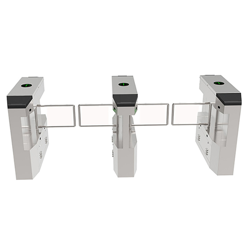 SUS304 Automatic Access Control Turnstile Gate With Card Reader