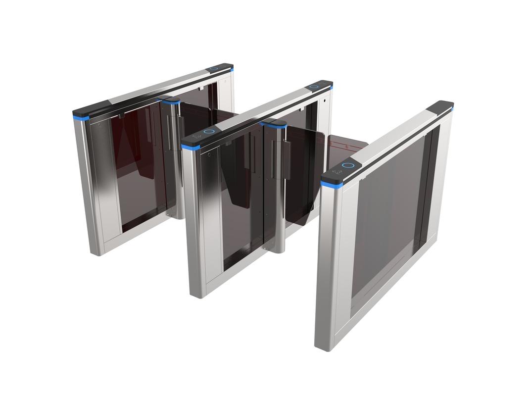 Fast Passing Speed Gate Turnstile DC 100V Access Control Barriers And Gates