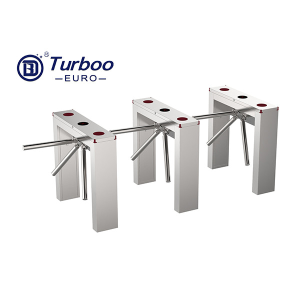 Drop Arm Tripod Turnstile Gate Stainless Steel Waist Height 35p/M Capacity