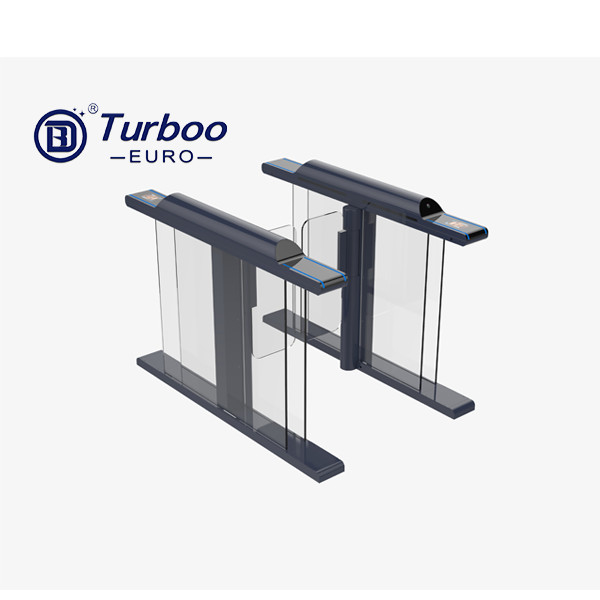 RFID Swing Turnstile Gate Dry Contact 120w With Card Reader