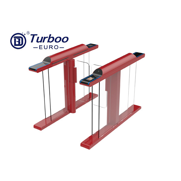 RFID Swing Turnstile Gate Dry Contact 120w With Card Reader