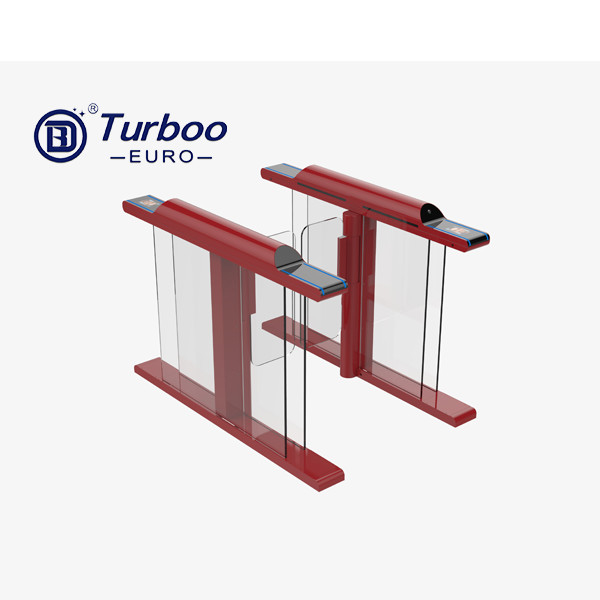 RFID Swing Turnstile Gate Dry Contact 120w With Card Reader