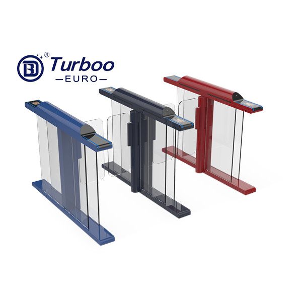 RFID Swing Turnstile Gate Dry Contact 120w With Card Reader