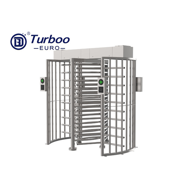 High Security Full Body Turnstile Access Control 304 Stainless Steel 5000000 Cycles