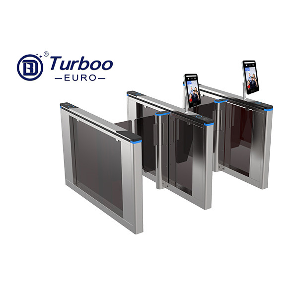 Anti Collision Swing Barrier Gate 304 Stainless Steel Stable CE Approval Turboo