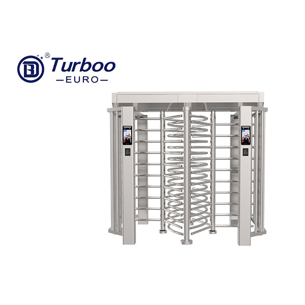 Semi - Automatic Access Control Full Height Turnstile High Temperature Resistant Turboo