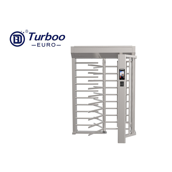 Semi - Automatic Access Control Full Height Turnstile High Temperature Resistant Turboo